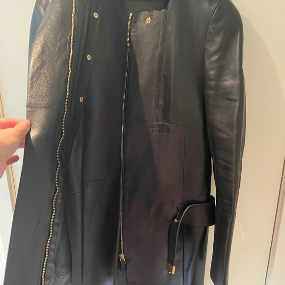 GUCCI  Leather black jacket, size IT38, XS - Picture 8 of 12